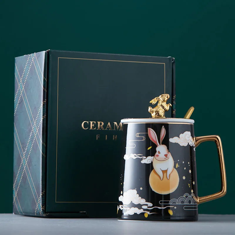 Chinese Style Ceramic Cup Gift Box Office - Bellarte Enchanté Chinese Style Ceramic Cup Gift Box Office